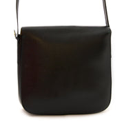 Delvaux Dark Blue Leather Crossbody Bag