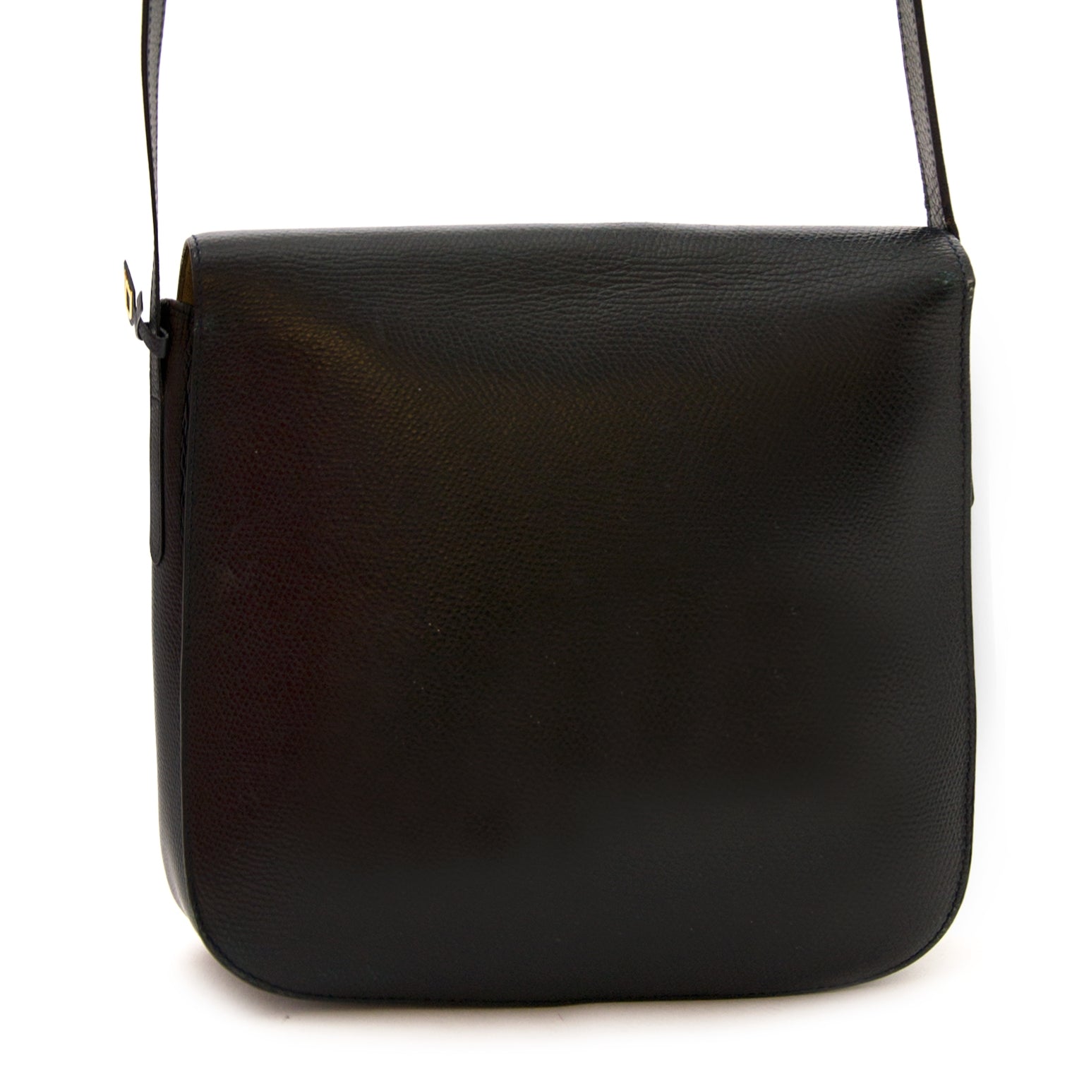 Delvaux Dark Blue Leather Crossbody Bag