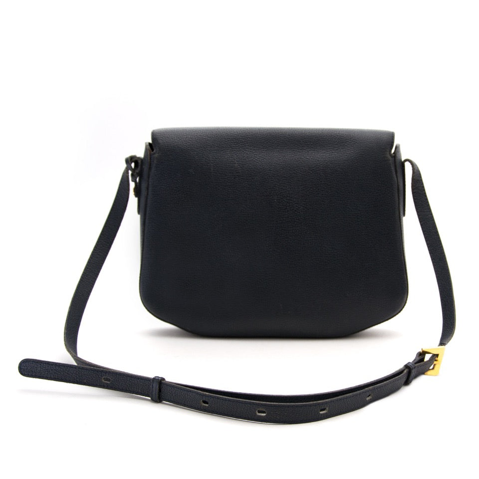 acheter secur en ligne votre sac a mains Delvaux en cuir bleu pour le meilleur prix
