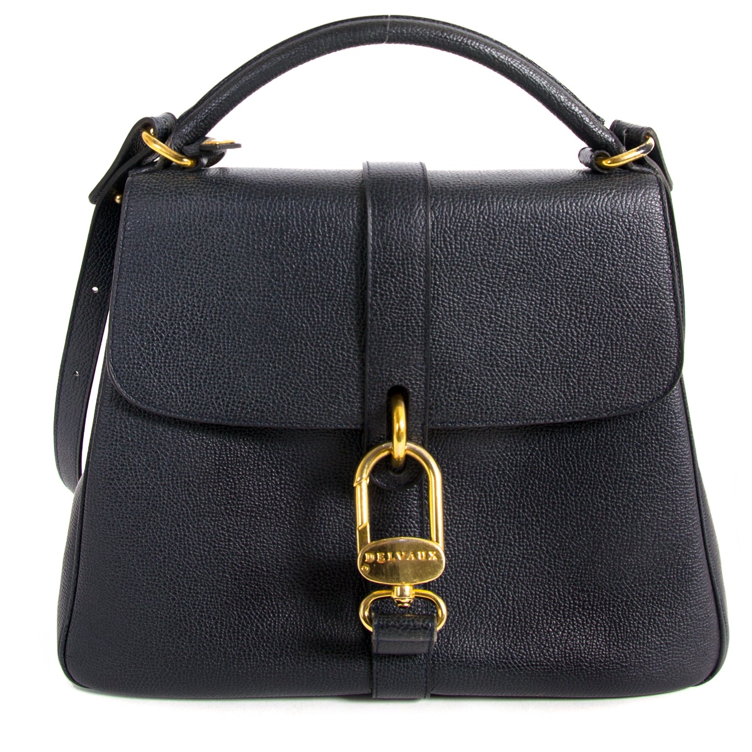 Delvaux Blue Gin Fizz Shoulder Bag for the best price available