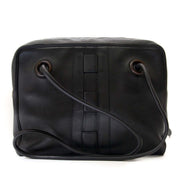 achetez Delvaux Black Leather Sisal GM chez labellov pour le meilleur prix