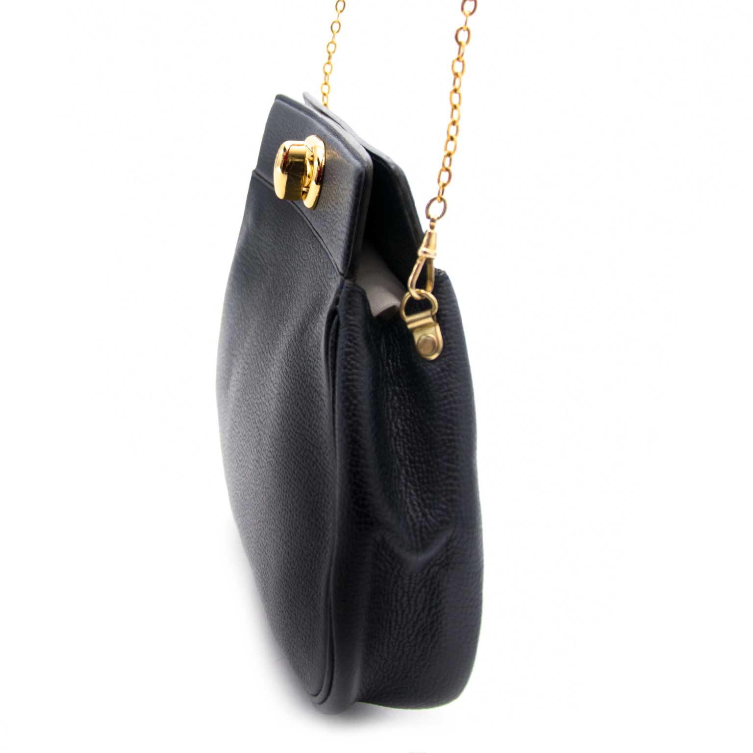skip the waitinglist shop your secondhand Delvaux Black Paradise Clutch