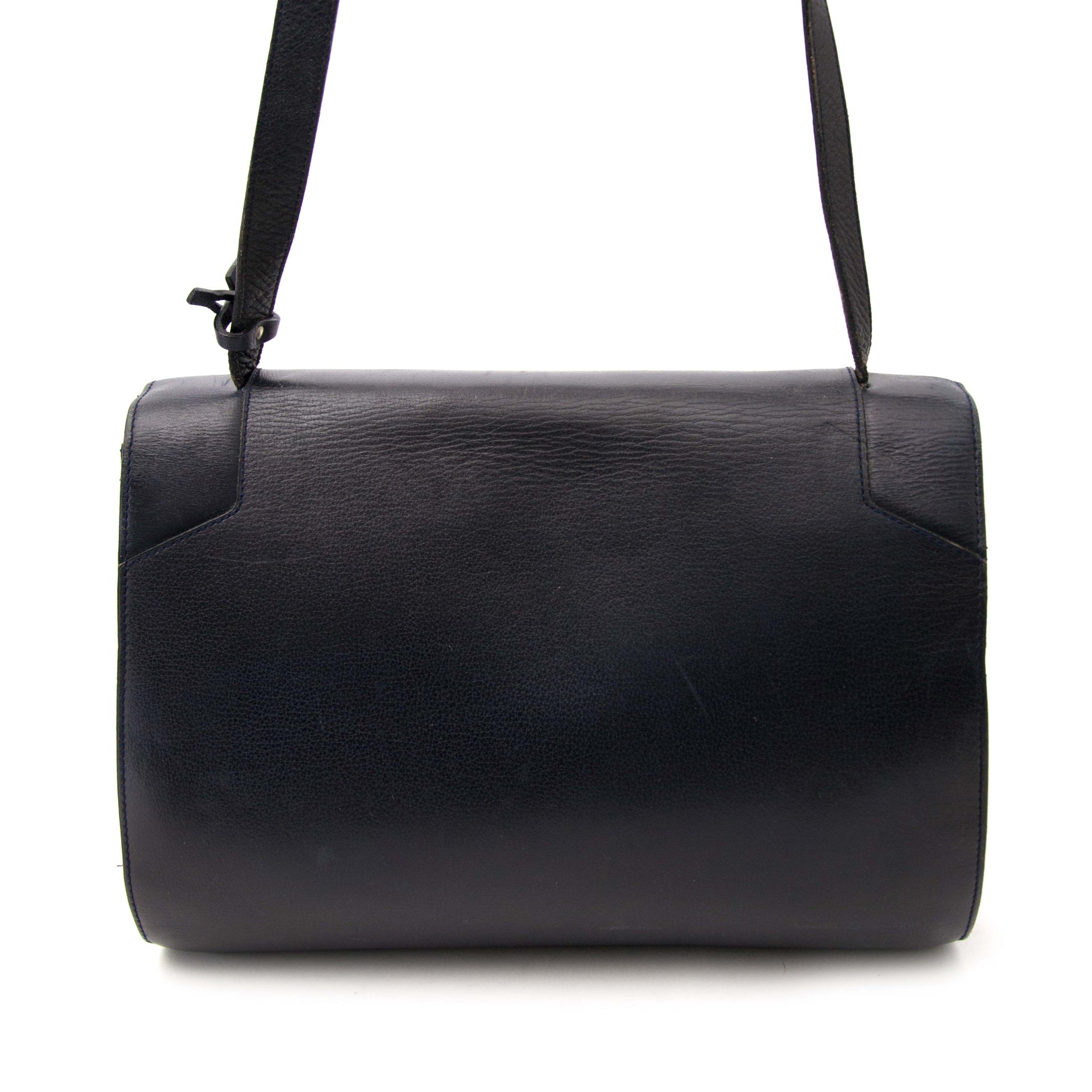 Delvaux Dark Blue Shoulder Bag