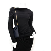 Delvaux Bleu Clutch pour le meilleur prix en ligne chez labellov.com