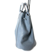 Delvaux Blue Punch Shoulder Bag now for sale at labellov vintage fashion webshop belgium