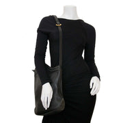 koop authentieke tweedehands delvaux zwarte schouder tas nu bij labellov vintage mode webshop belgië