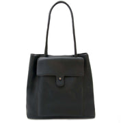 Buy your authentic Deux de Delvaux Blue Leather Shoulder Bag for the best price at Labellov.