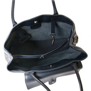 Deux de Delvaux Blue Leather Shoulder Bag for sale