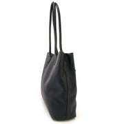Deux de Delvaux Blue Leather Shoulder Bag