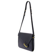 op zoek naar een designer handtas? Delvaux Dark Blue Enveloppe Bag aan de beste prijs