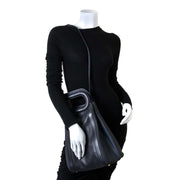 Delvaux Dark Blue Caraibes D Top Handle Shoulder Bag now for sale at labellov vintage fashion webshop belgium