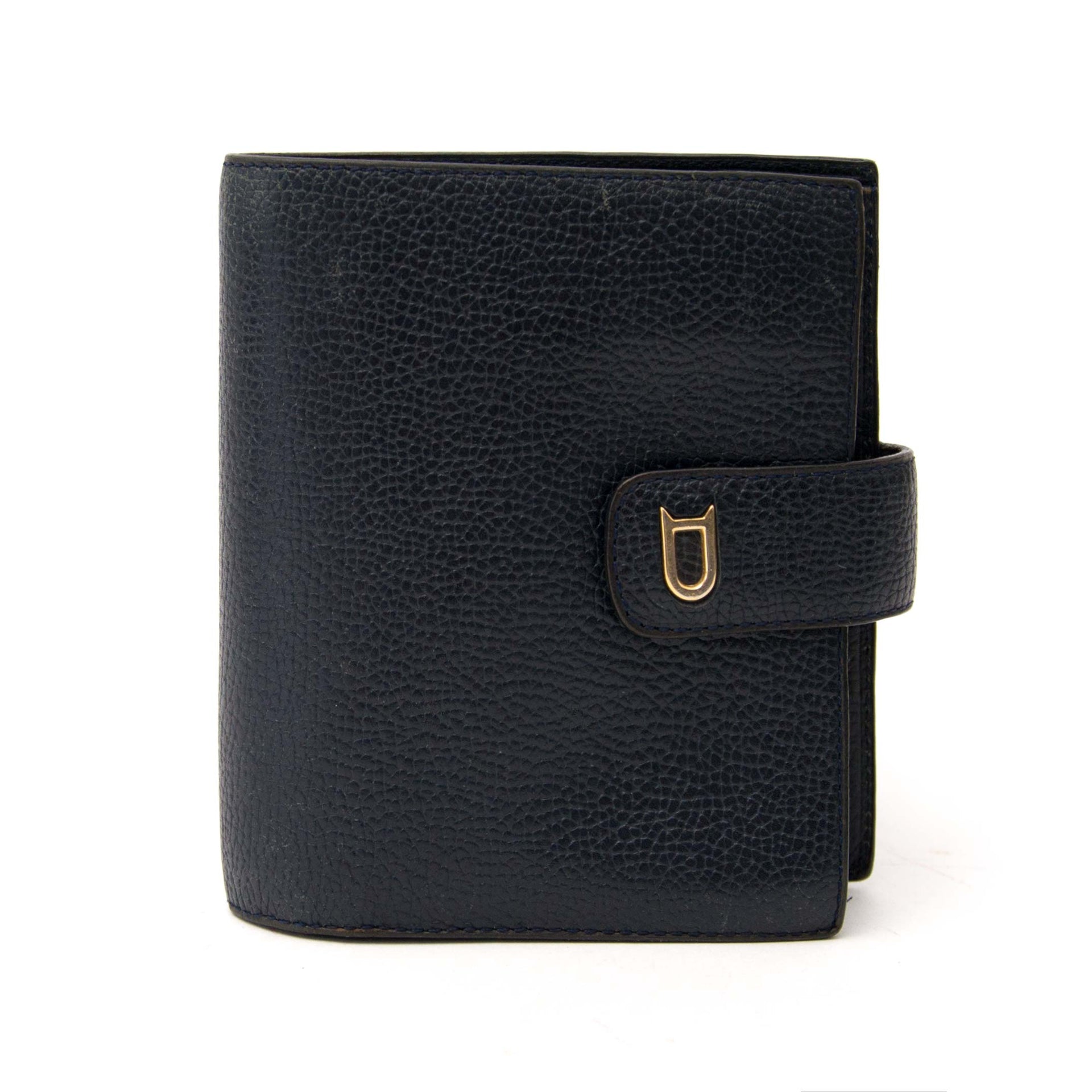 Delvaux Dark Blue Wallet