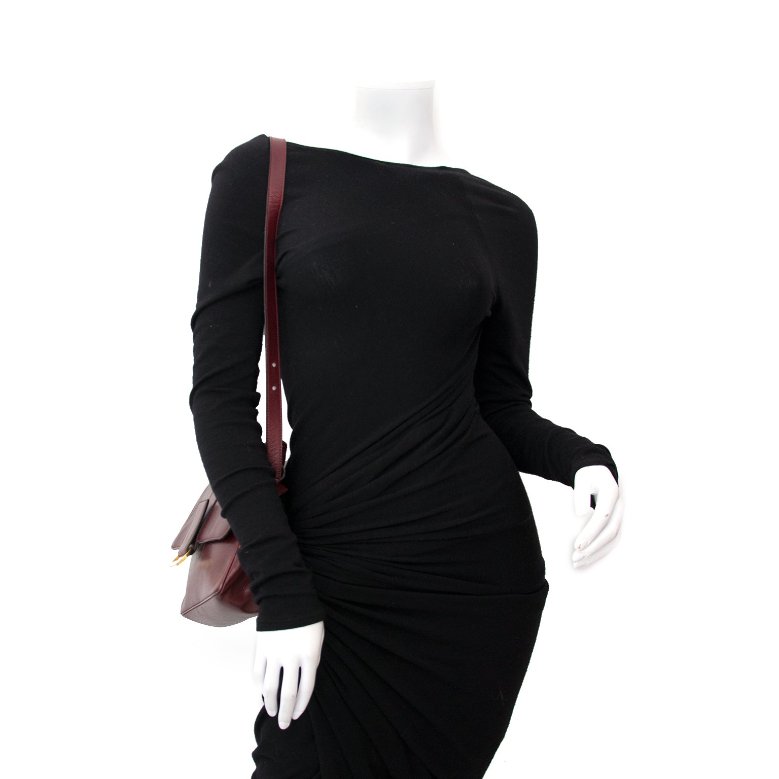 Looking for a Delvaux Dark Red Shoulder Bag Poirier?