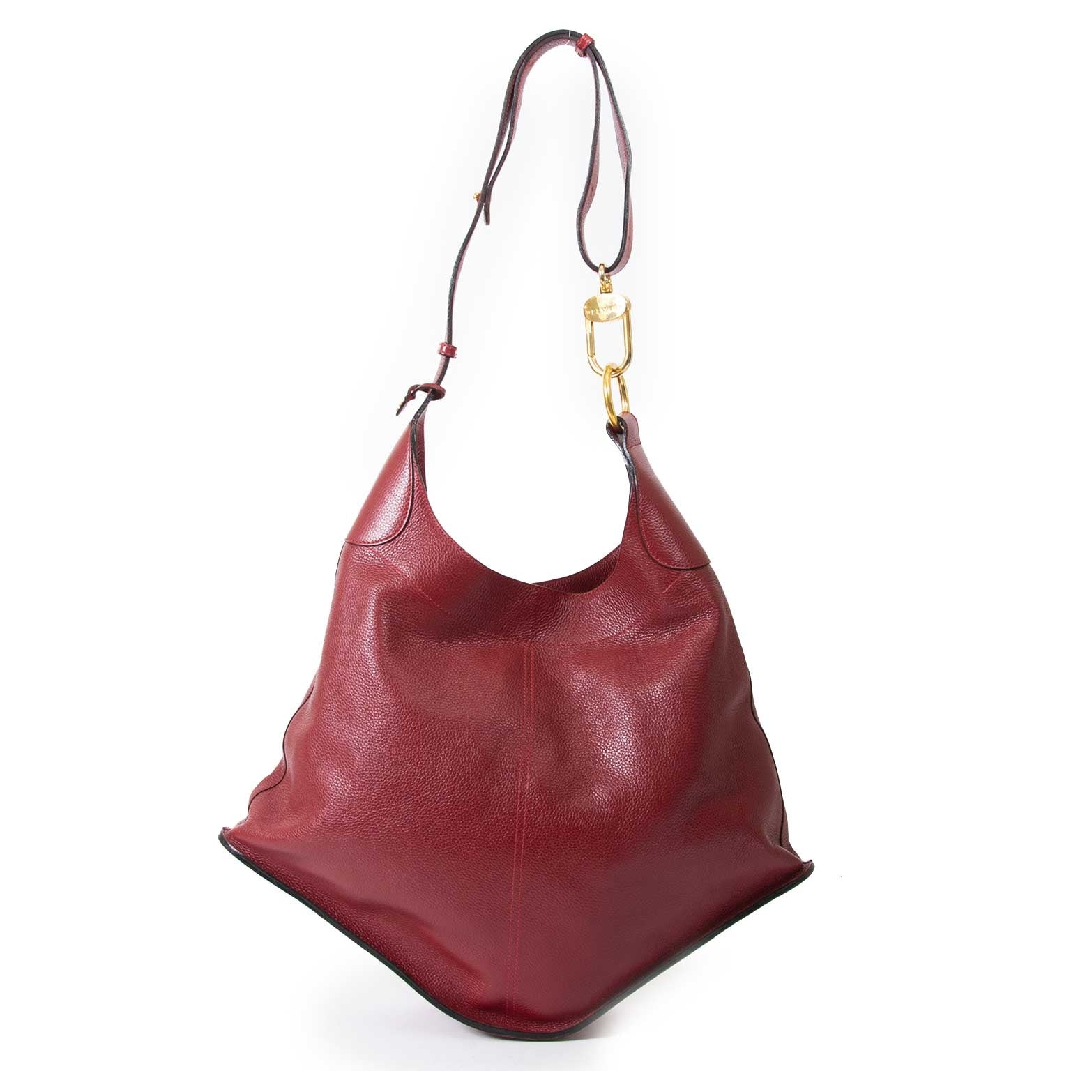 Delvaux Red Satan Shoulder Bag