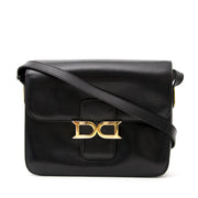 secondhand luxury bag Delvaux Black Bourgogne Shoulder Bag
