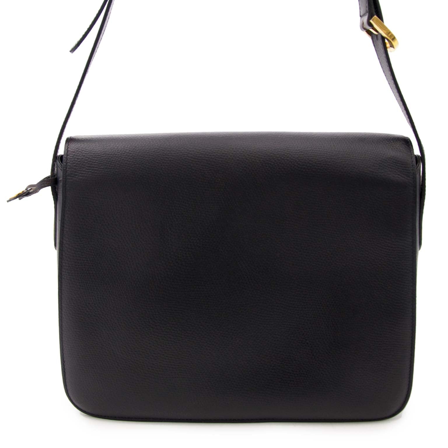 Delvaux Black Bourgogne Caviar Leather Shoulder Bag Buy authentic designer Delvaux secondhand bags at Labellov at the best price. Safe and secure shopping. Koop tweedehands authentieke Delvaux tassen bij designer webwinkel labellov.
