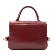 acheter en ligne pour le meilleur prix sac a main Delvaux Bordeaux Top Handle Bag