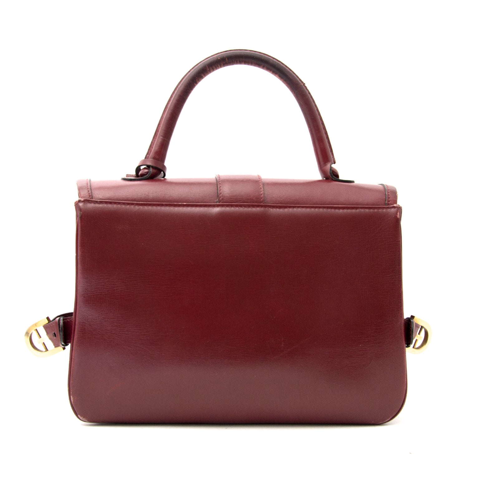 acheter en ligne pour le meilleur prix sac a main Delvaux Bordeaux Top Handle Bag
