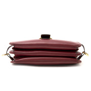 koop veilig online aan de beste prijs vintage rode Delvaux handtas aan de beste prijs