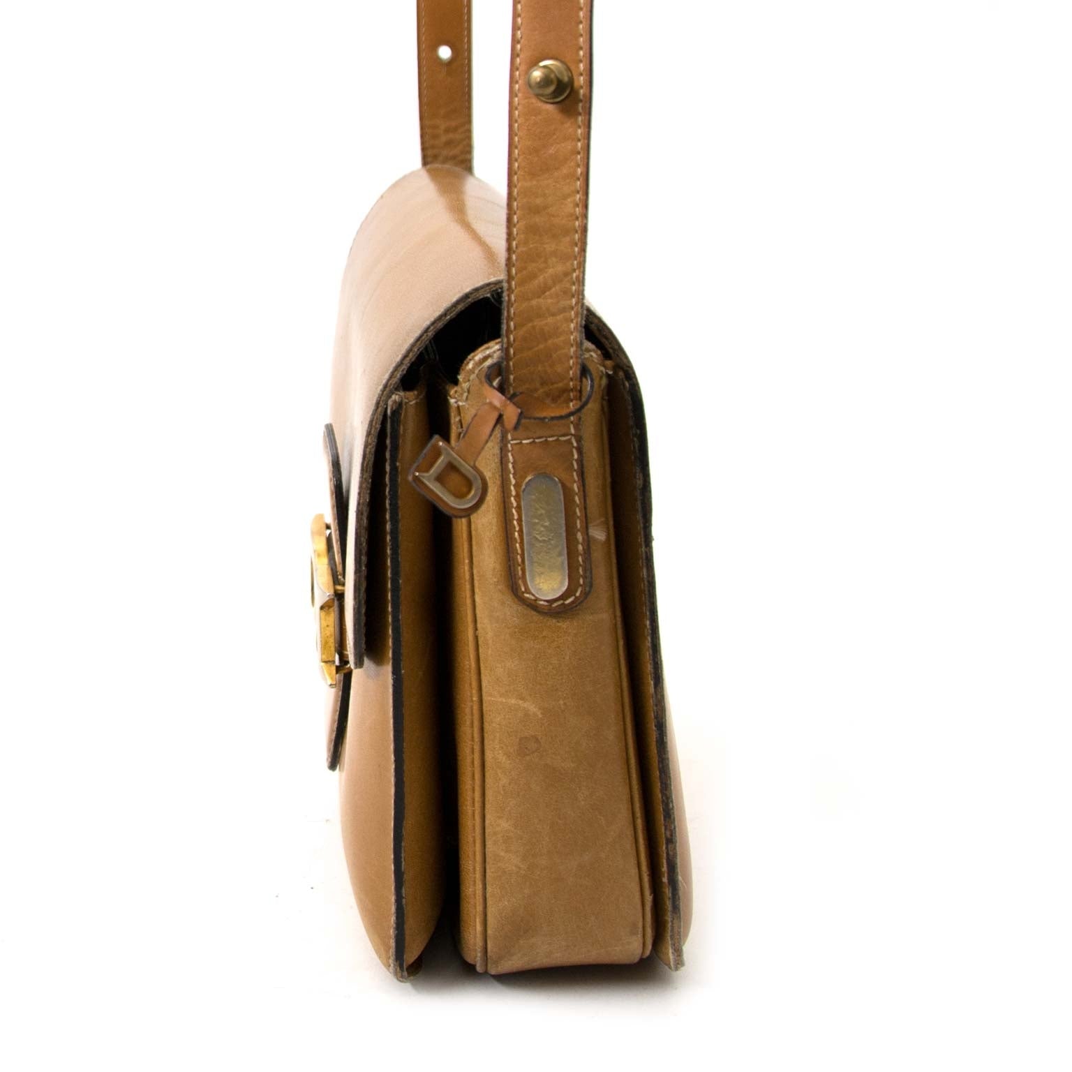 Looking for an authentic Delvaux Fauve Bourgogne Crossbody Bag?