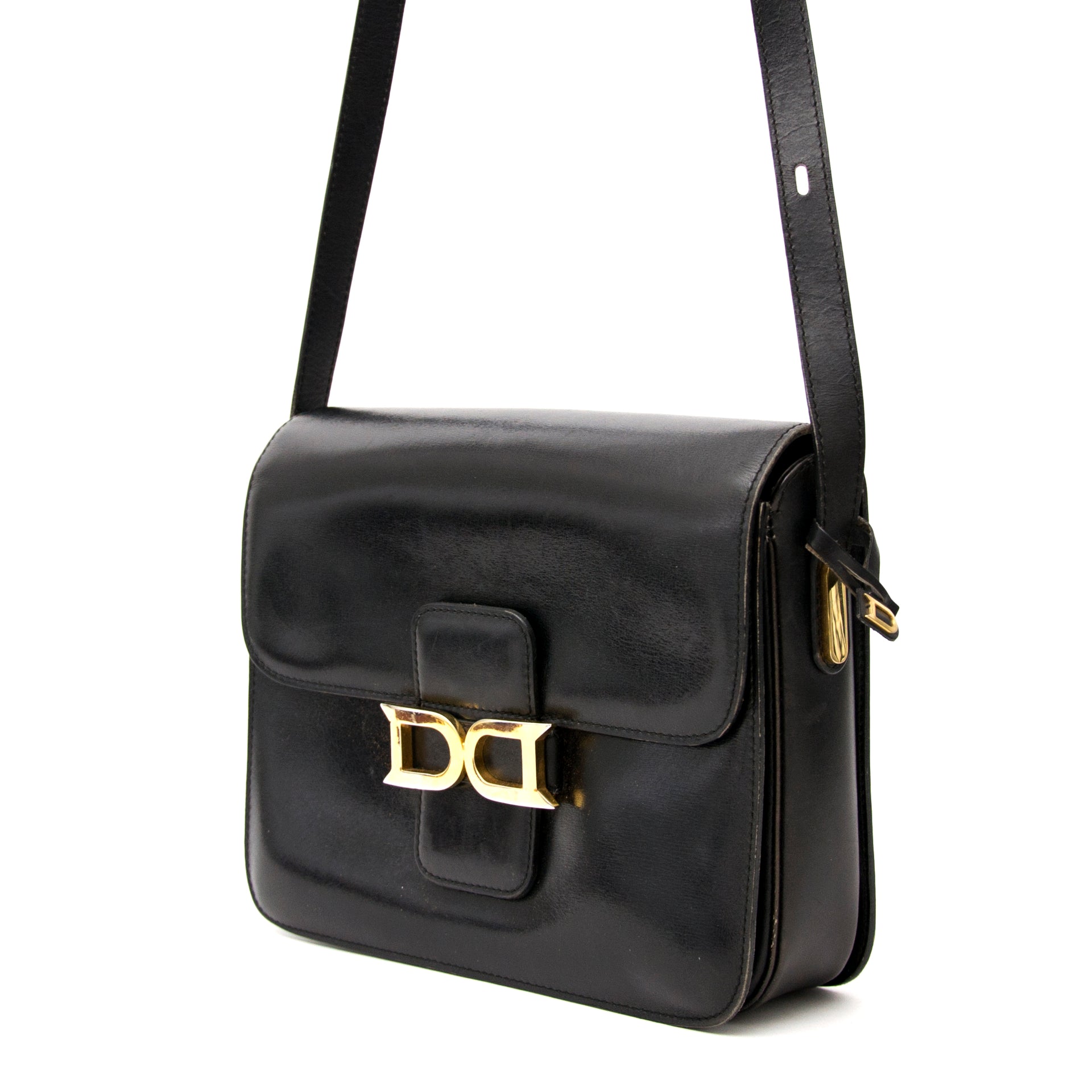 Delvaux Black Bourgogne Shoulder Bag best price online