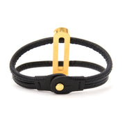 Buy and sell your Delvaux Black Leather Bracelet for the best price on Labellov Antwerp
