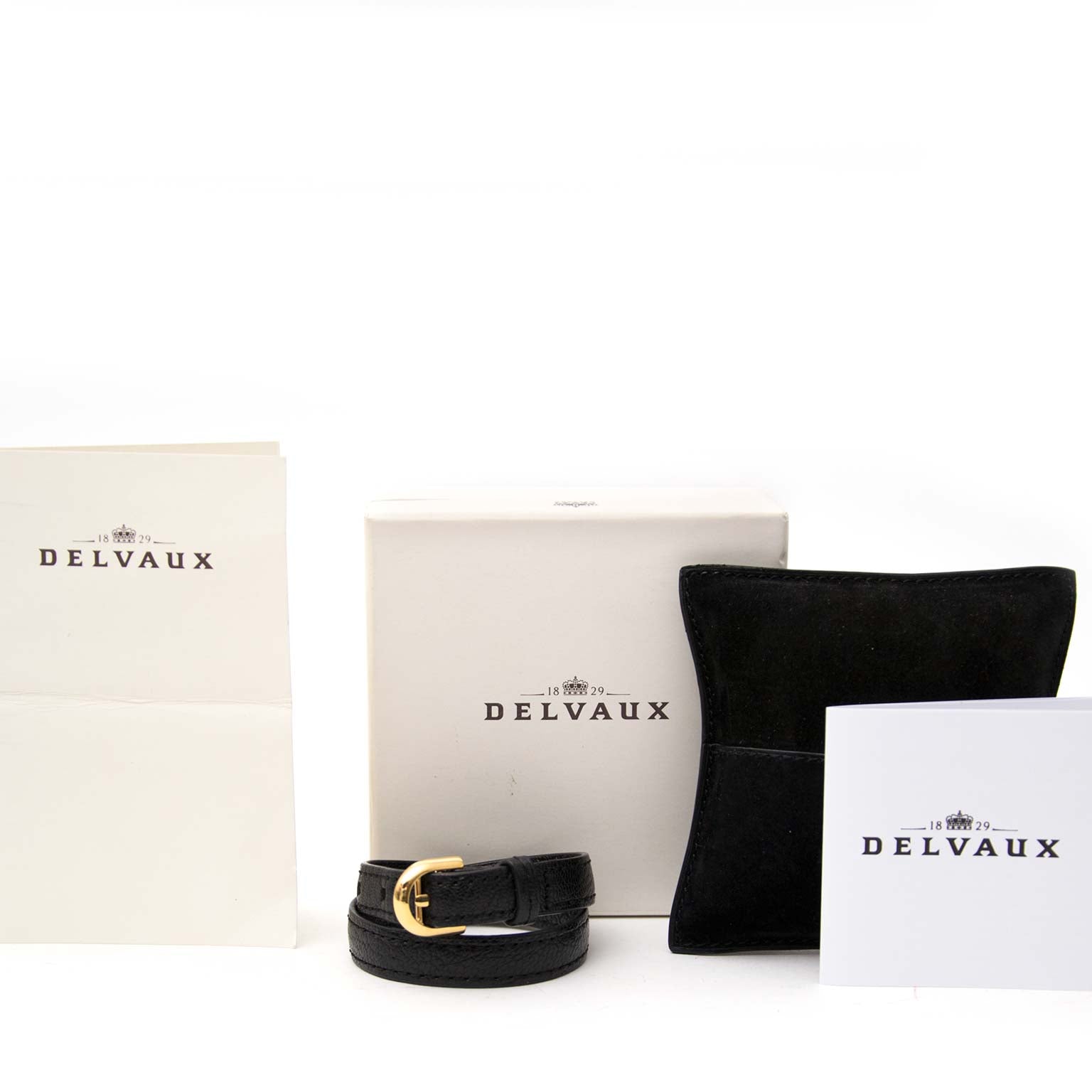 Are you interested in an authentic Delvaux Brillant Double Tour Bracelet?