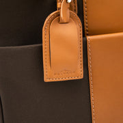 Delvaux Brown Airess Shoulder Bag Canvas + Toiletry case acheter pour le meilleur prix