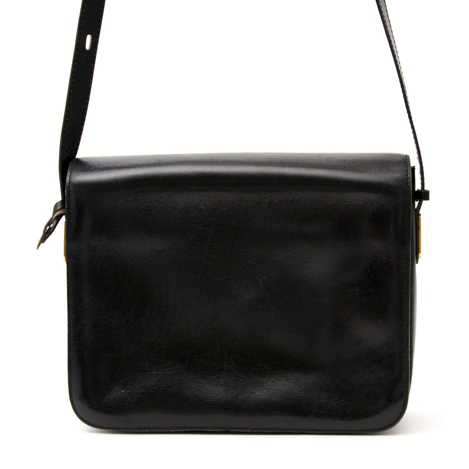 acheter en ligne pour le meilleur prix sac a main Delvaux Black Bourgogne Shoulder Bag