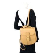 Delvaux Beige Brillant Backpack now for sale at labellov vintage fashion webshop belgium