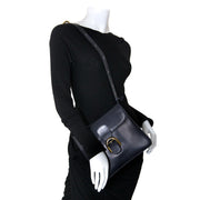 Delvaux Brillant Baudrier blue leather bag now for sale at labellov vintage fashion webshop belgium