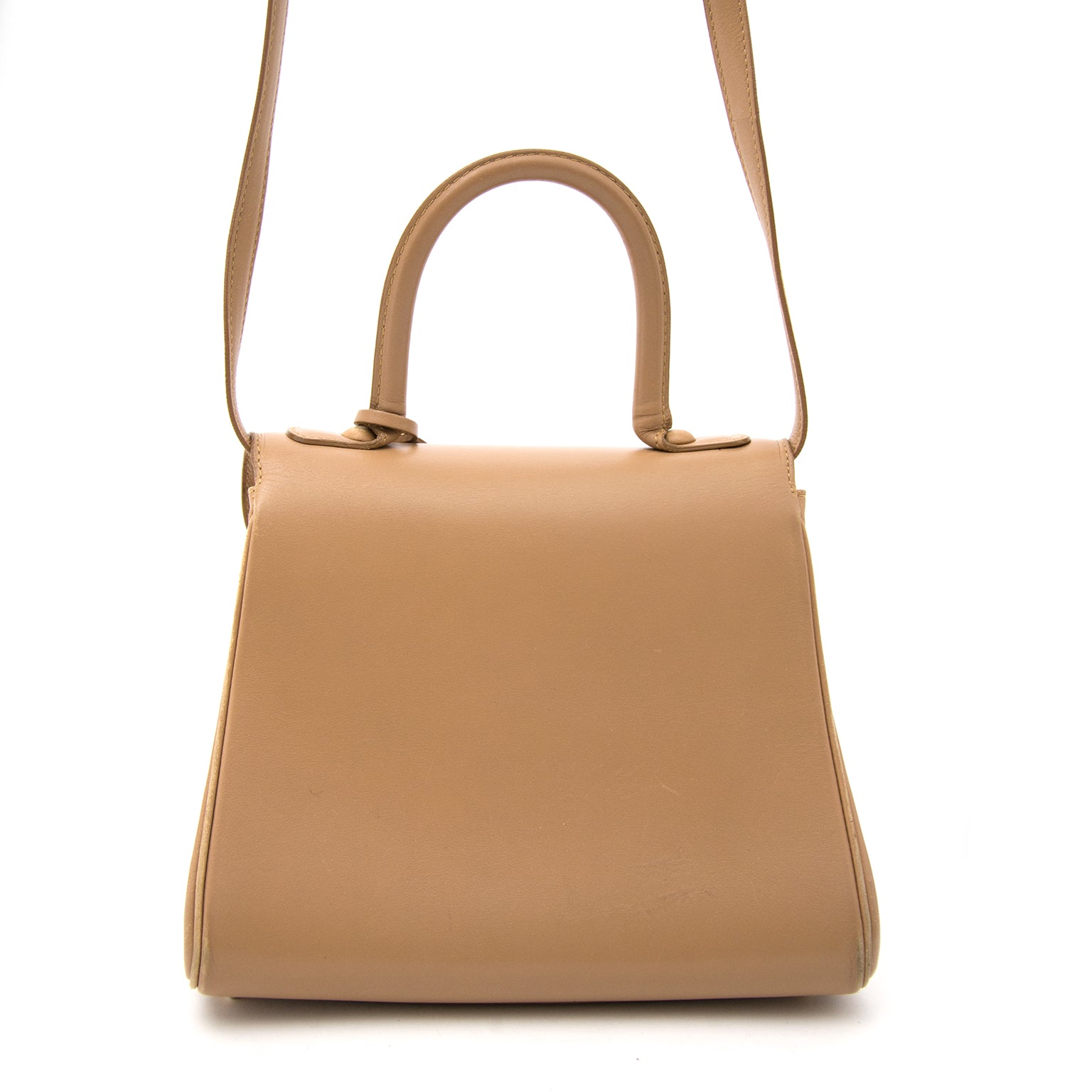 acheter en ligne pour le meilleurprix sac a main Delvaux Sand Brillant PM + strap