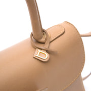 acheter en ligne pour le meilleur prix sac a main delvaux sable Delvaux Sand Brillant PM + strap