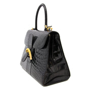 Looking for a Delvaux Black Croco Brillant MM?