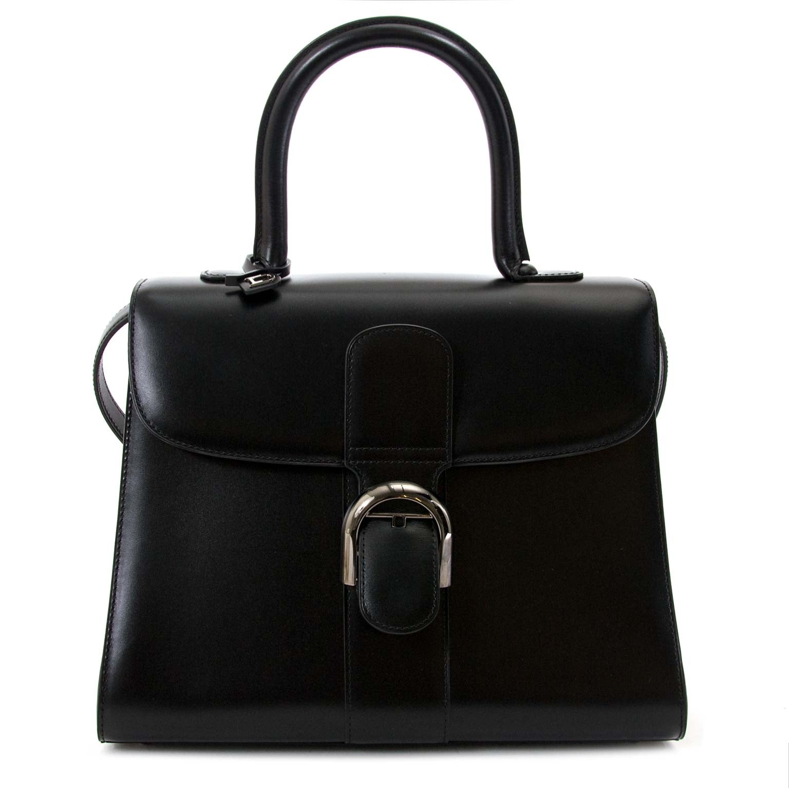 koop Delvaux Brillant MM Black Edition With Silver Interior bij labellov aan de beste prijs