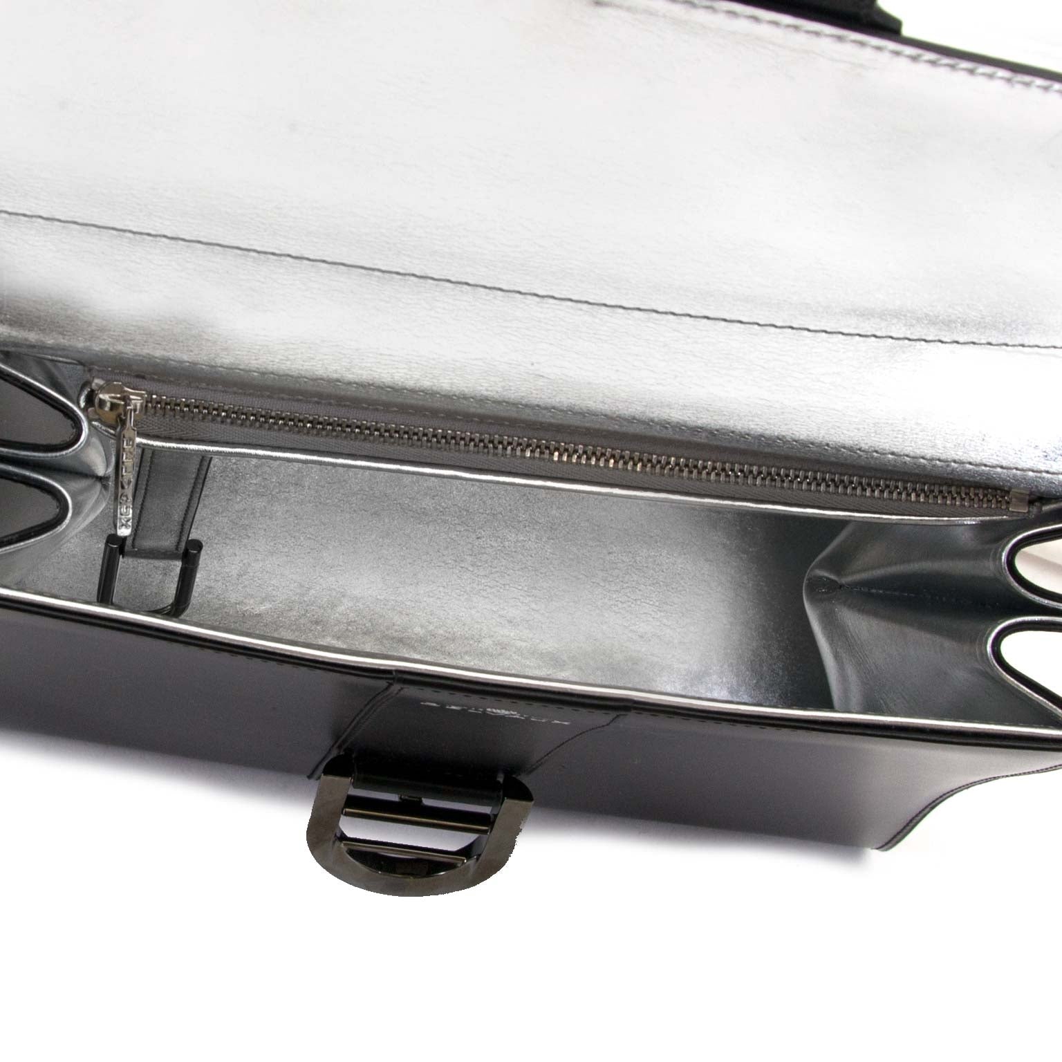 buy Delvaux Brillant MM Black Edition With Silver Interior at labellov for the best price