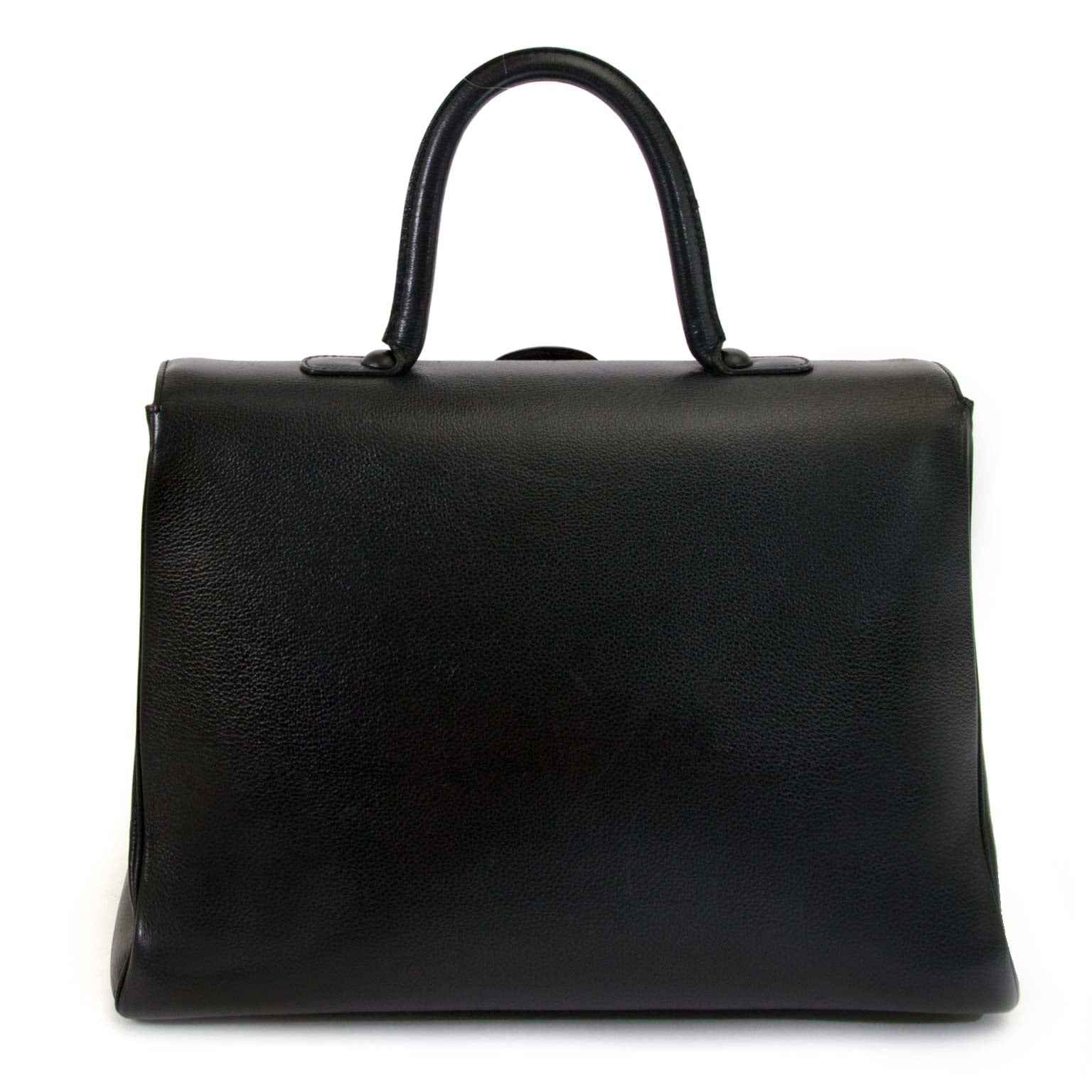 Delvaux Brillant GM Black Pebbled Leather for the best price at Labellov
