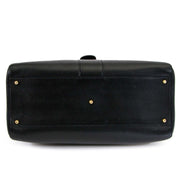 Delvaux Brillant GM Black Pebbled Leather