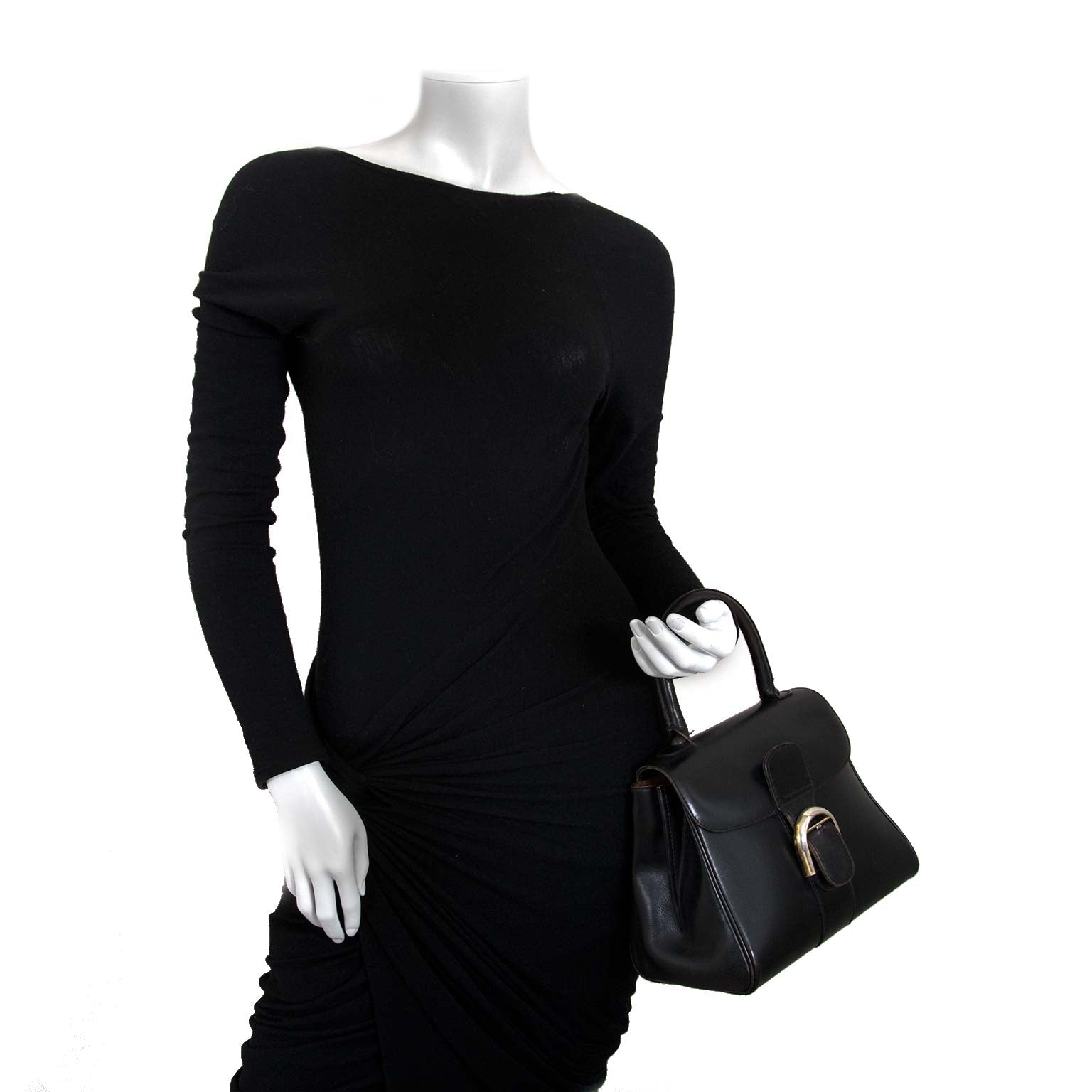 delvaux brillant vintage black pm bag now for sale at labellov vintage fashion webshop belgium