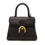 koop veilig online aan de beste prijs tweedehands Delvaux Dark Brown Brillant PM
