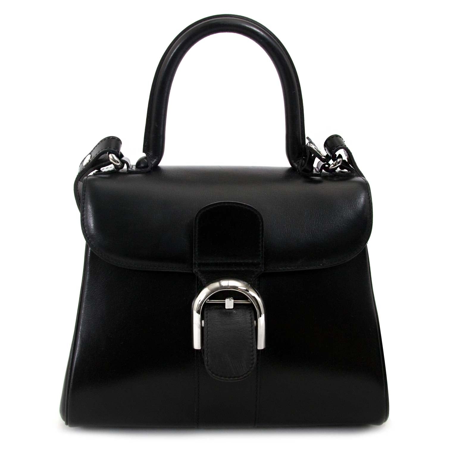 Delvaux Zwart Brillant PM + BAND