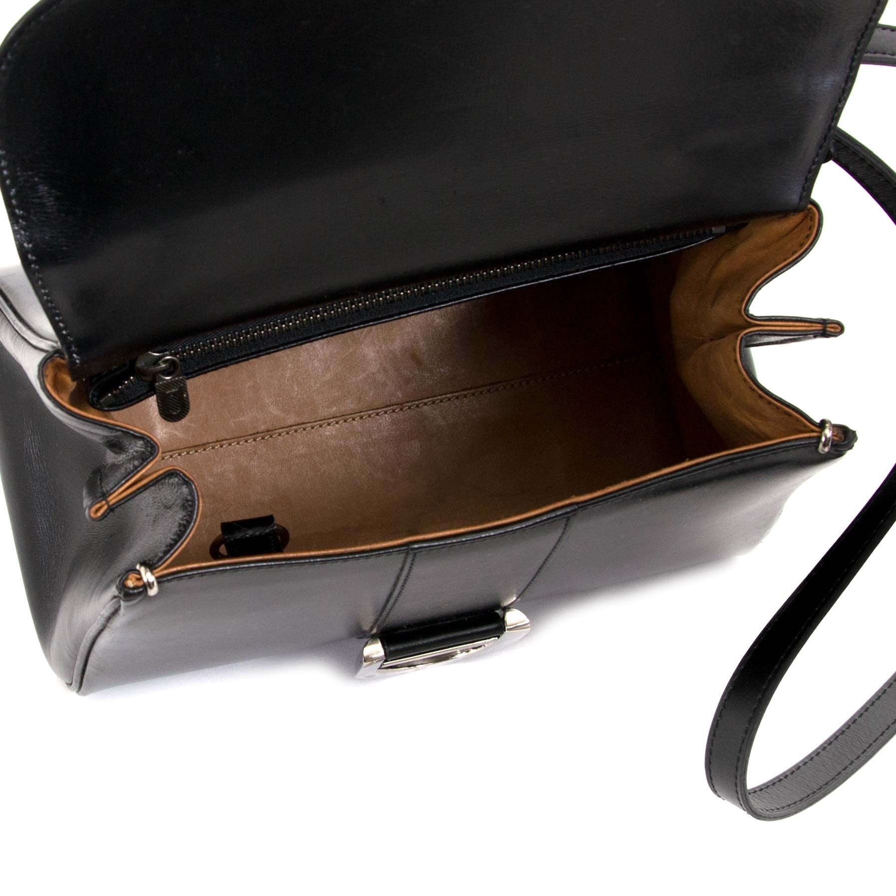 Delvaux Zwart Brillant PM + BAND