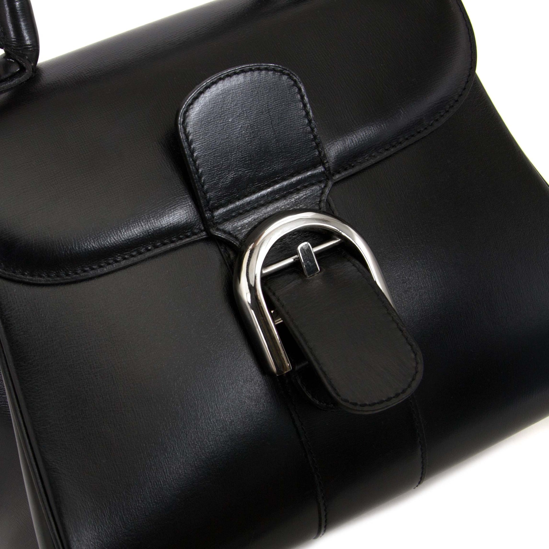 Delvaux Zwart Brillant PM + BAND