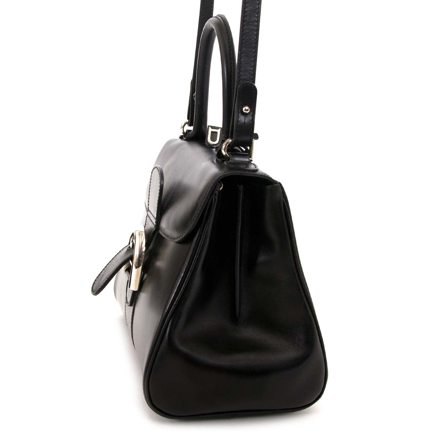 Delvaux Zwart Brillant PM + BAND