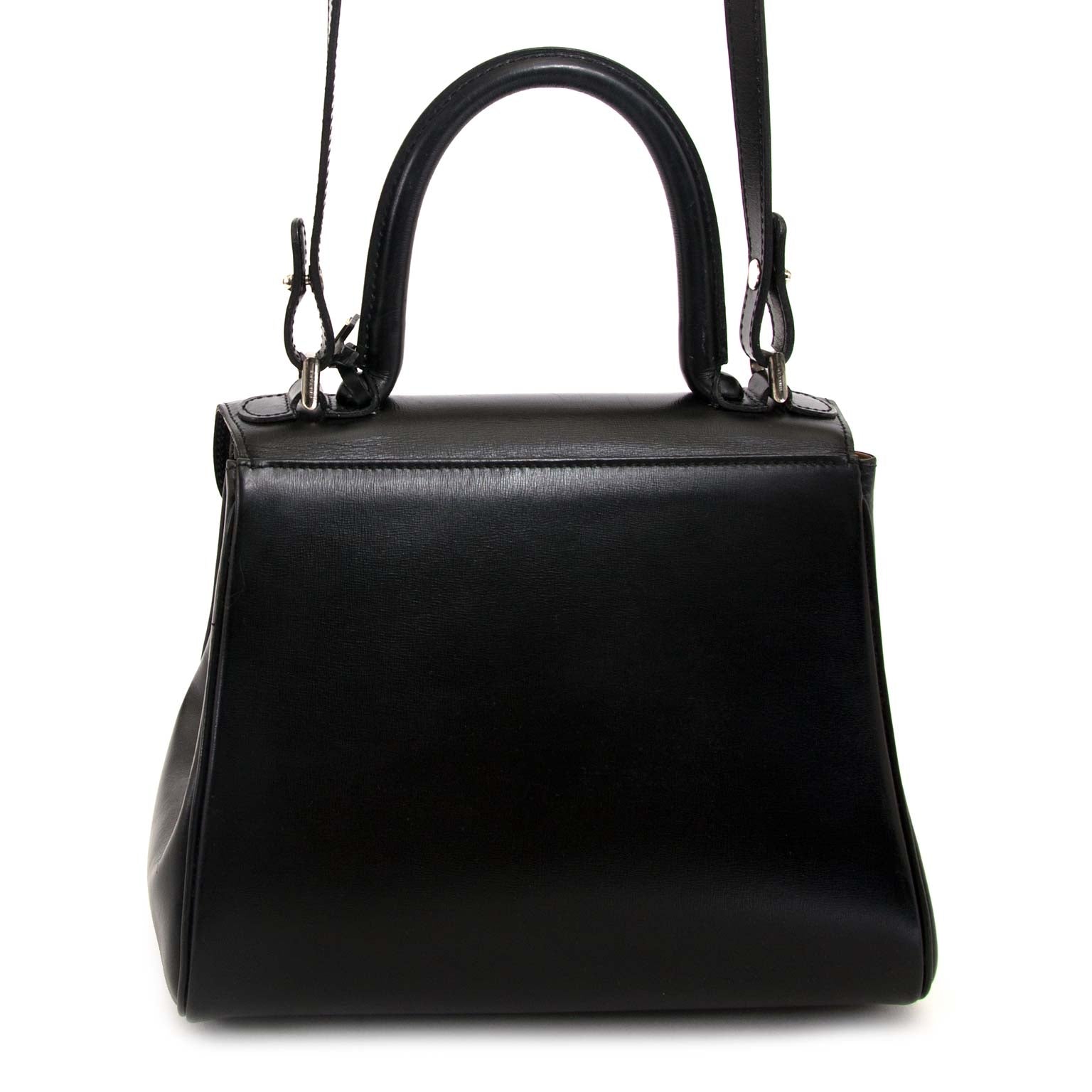 Delvaux Zwart Brillant PM + BAND