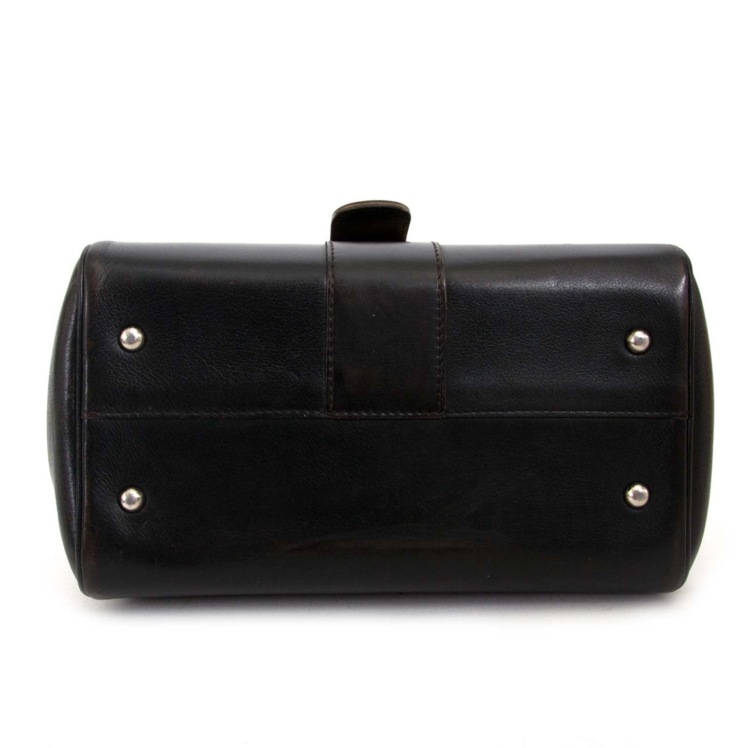 delvaux brillant vintage black pm bag now for sale at labellov vintage fashion webshop belgium