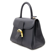 acheter en ligne pour le meilleur prix sac a main Delvaux Dark Blue Brillant PM