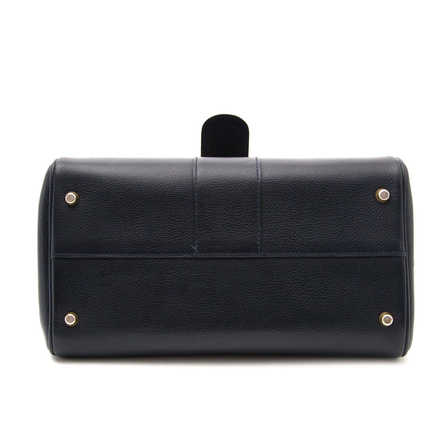 shop your Belgium Delvaux Dark Blue Brillant PM online at the best price