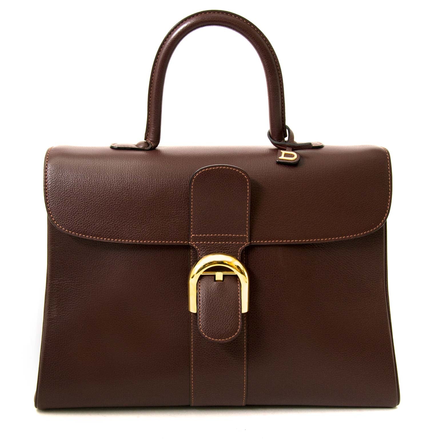 Delvaux Brillant MM Bordeaux for sale online at Labellov