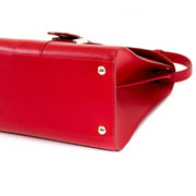 Delvaux Brillant MM Boxcalf Rouge Lipstick